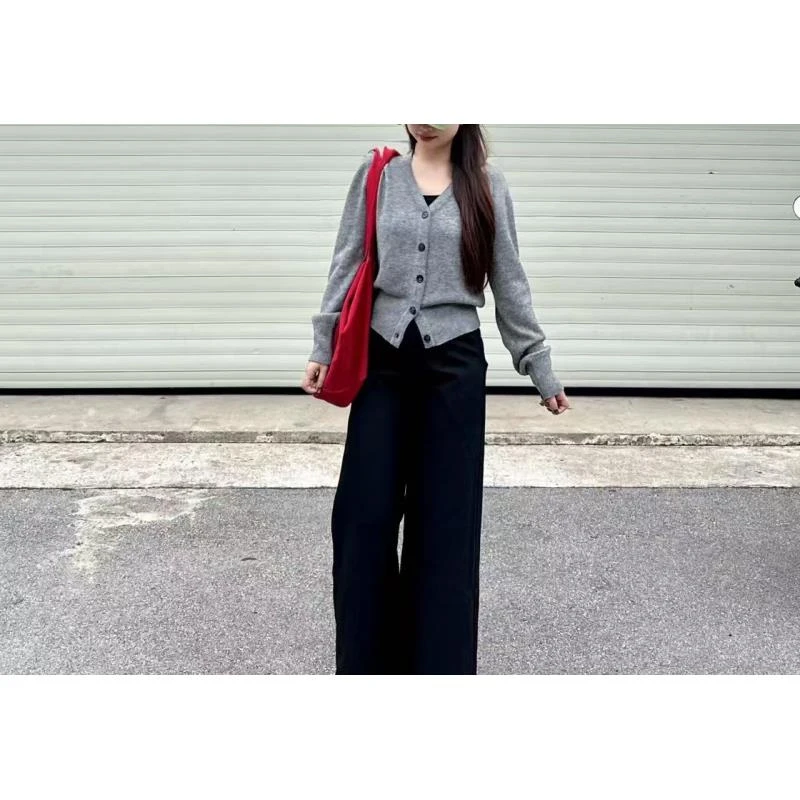 凯特丝蓓080#土星经典刺绣单排扣高级感宽松开衫外套