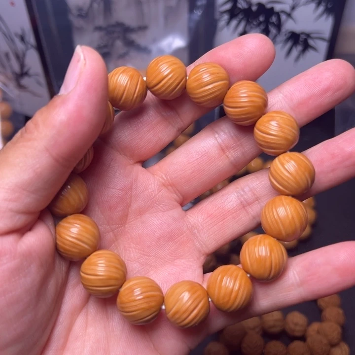 猴头核桃手串定风珠
