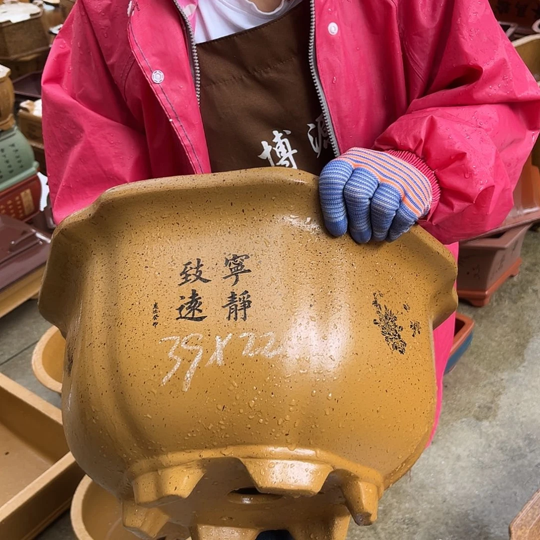 紫砂花盆盆景艺术