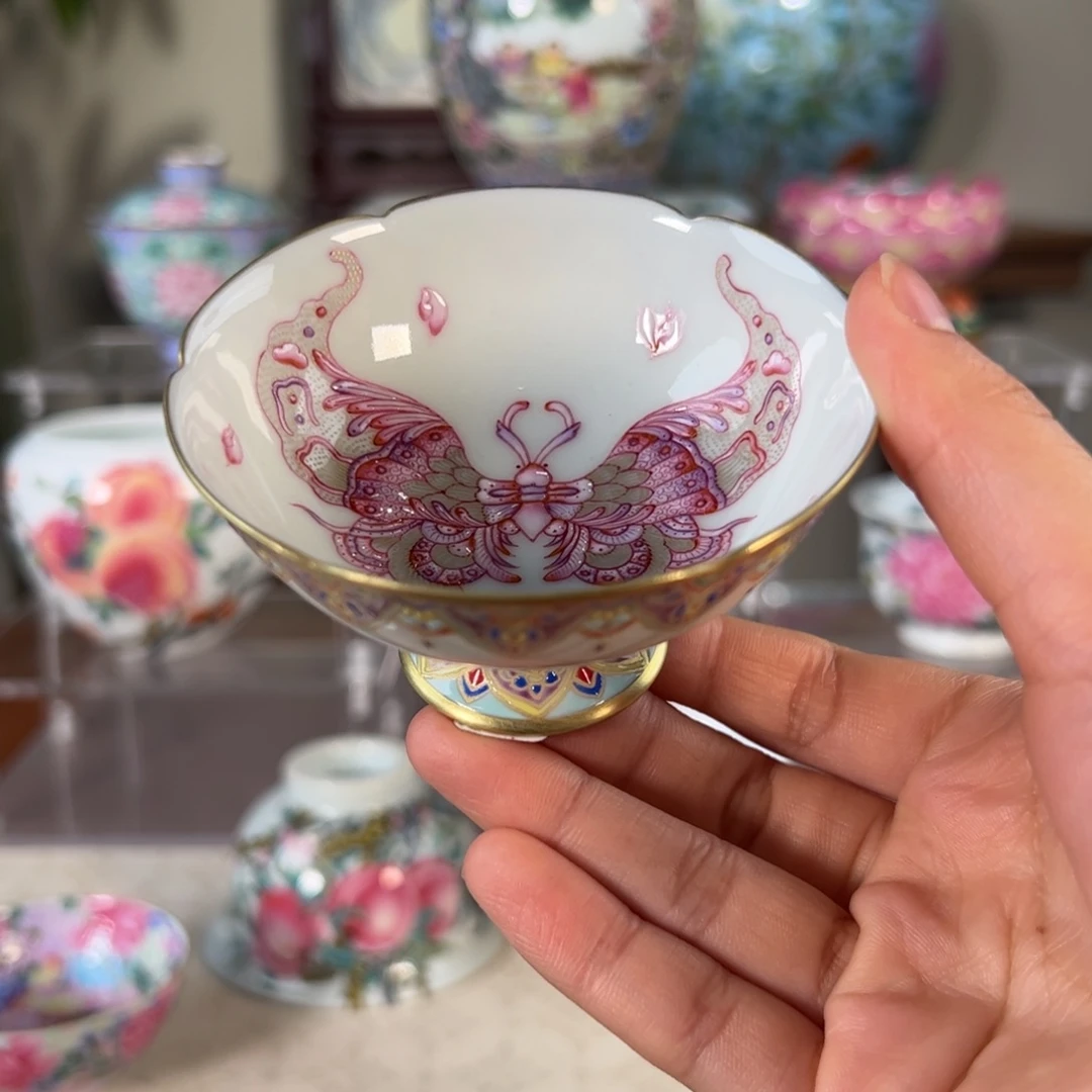 纯手工手绘 高端茶器