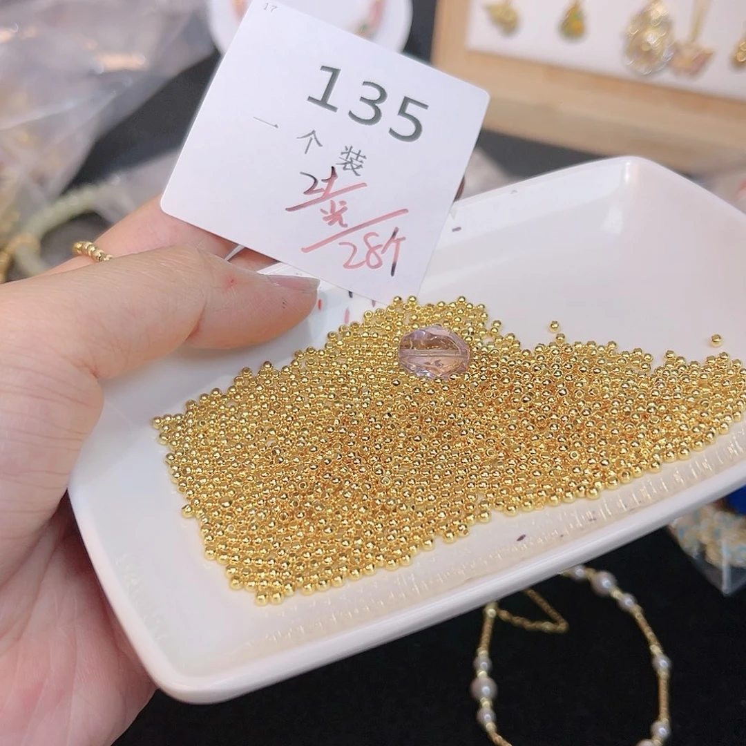 紫晶珠宝半成品银S925镀金镶嵌135