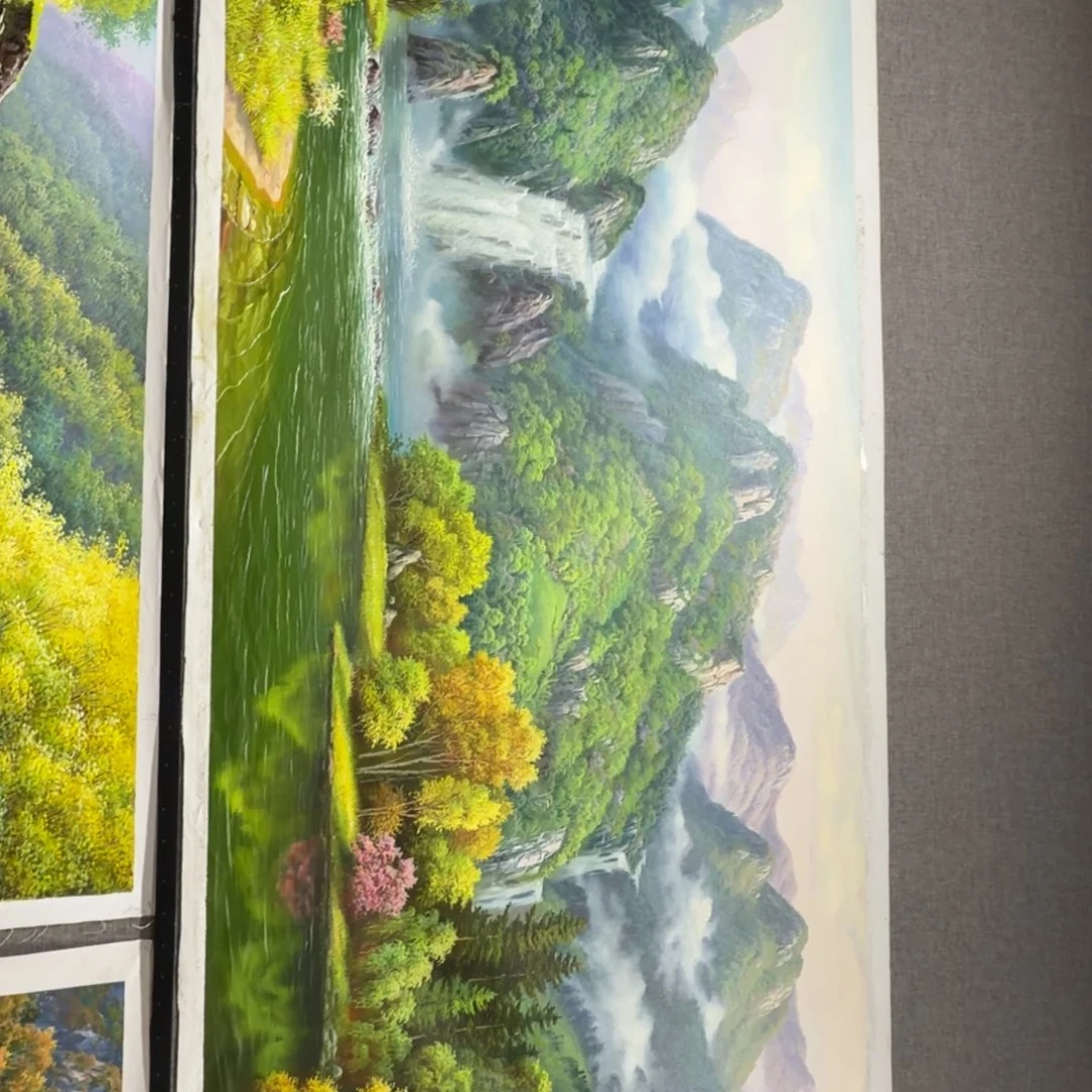 油画加油加油努力加油努力