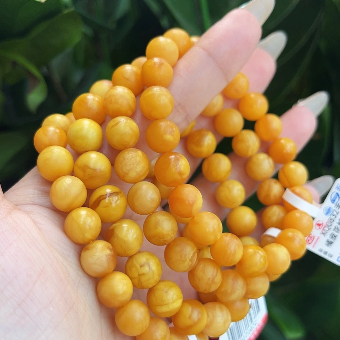 未镶嵌琥珀手链9 m多样性发其一