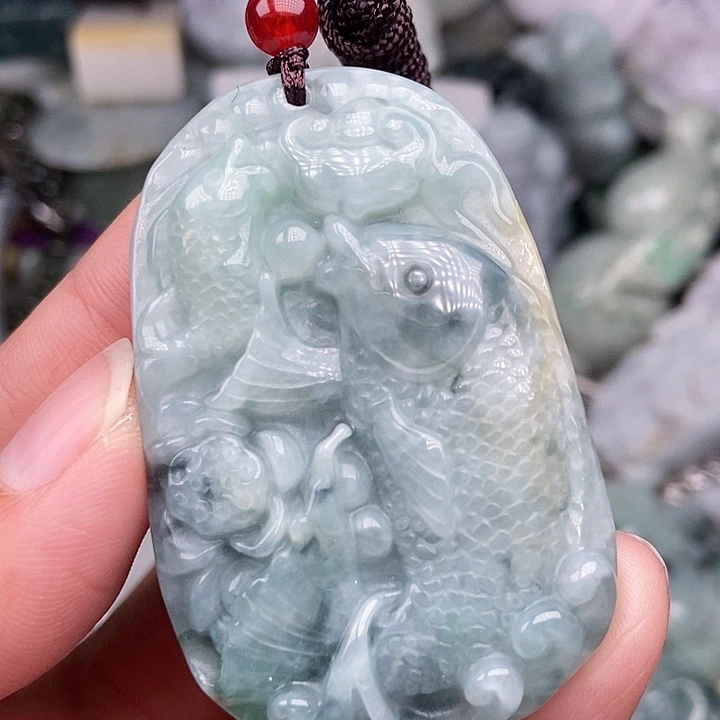 颈饰未镶嵌翡翠翡翠