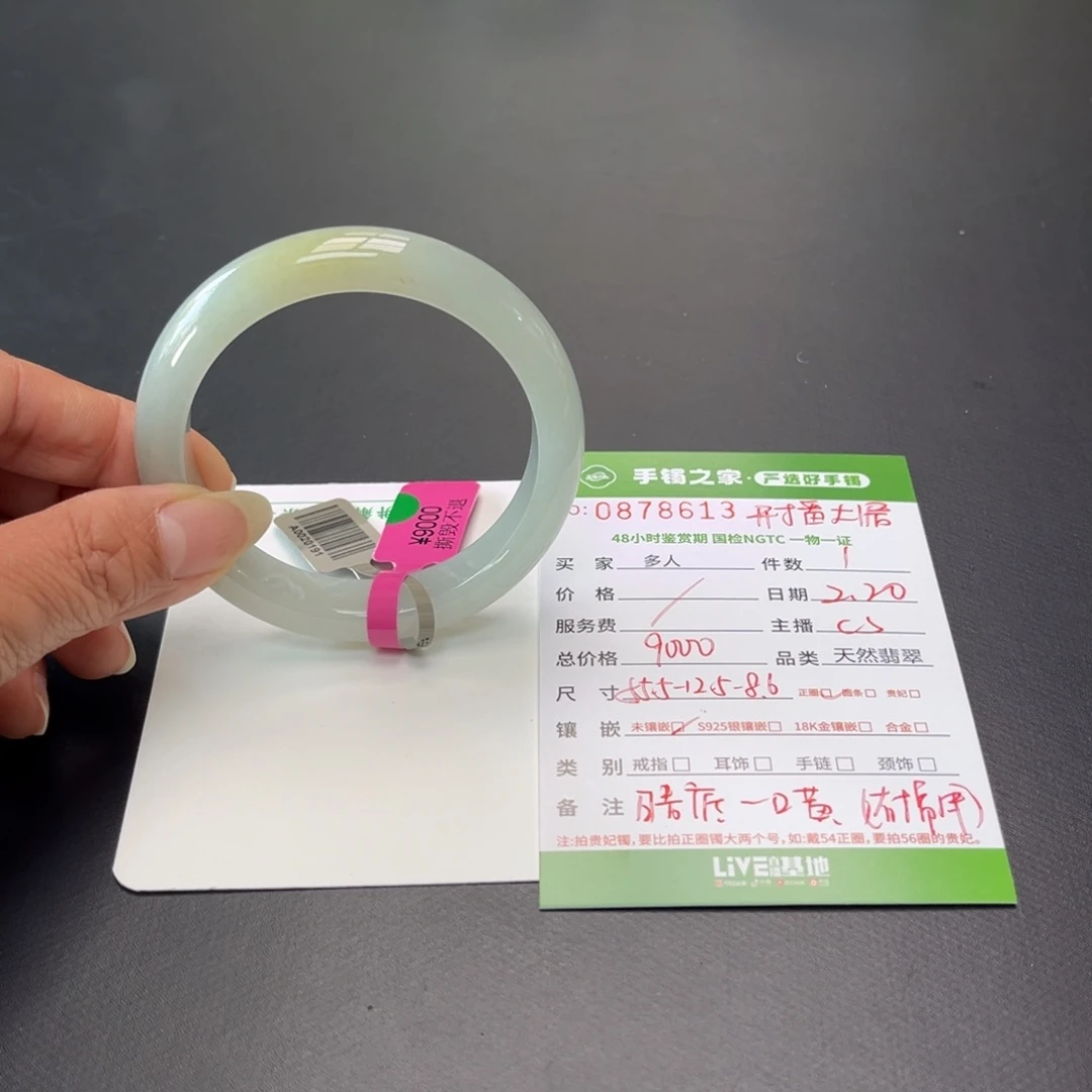 翡翠手镯未镶嵌多人