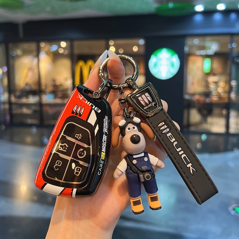 适用新款24/25款别克昂科威plus钥匙套昂科威s世纪君越gs车扣壳