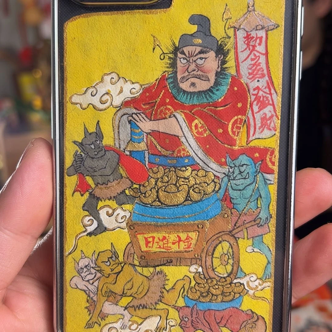 *****纯手绘钟馗文创画