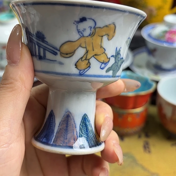 摆件景德镇陶瓷老厂瓷45