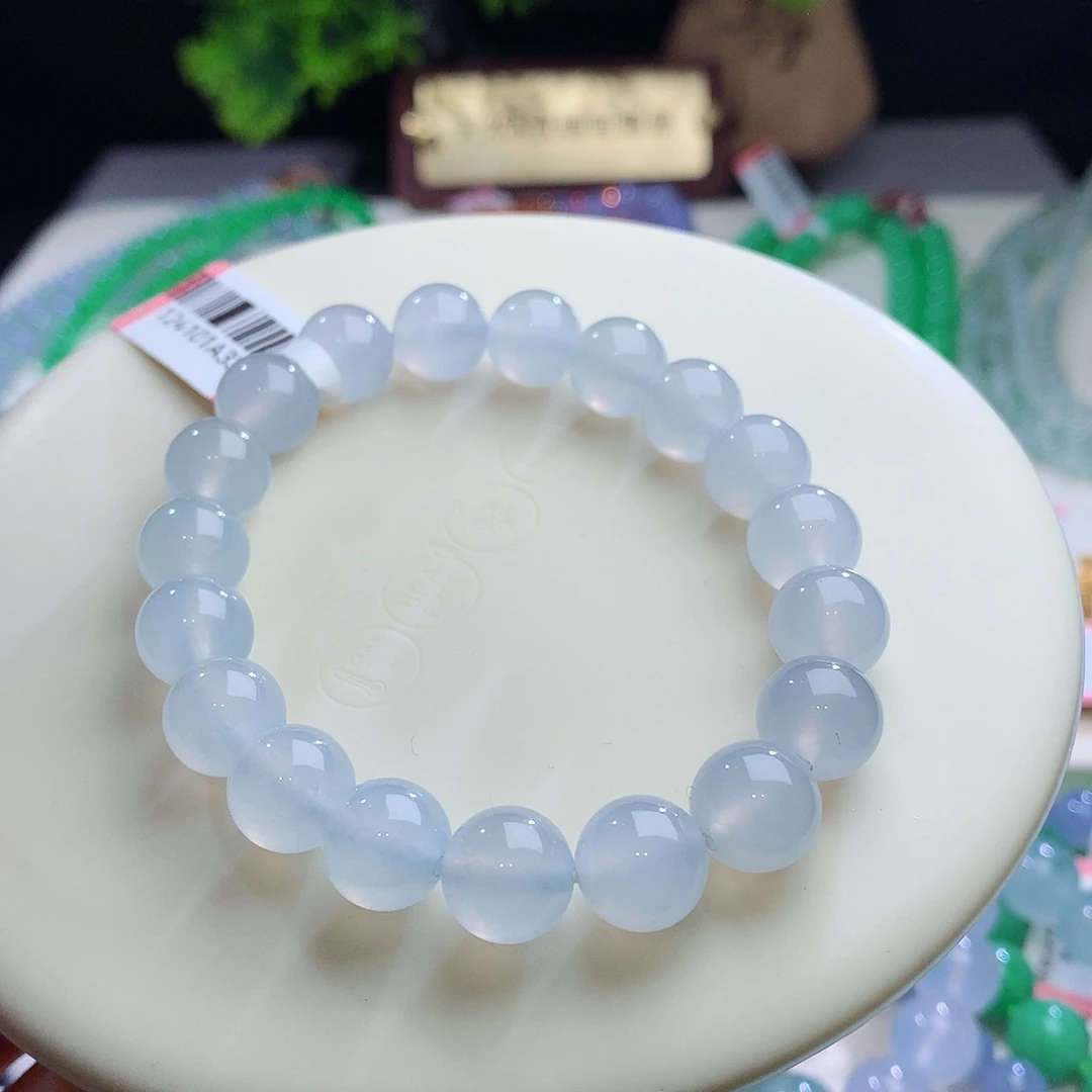 未镶嵌手串翡翠卡10mm