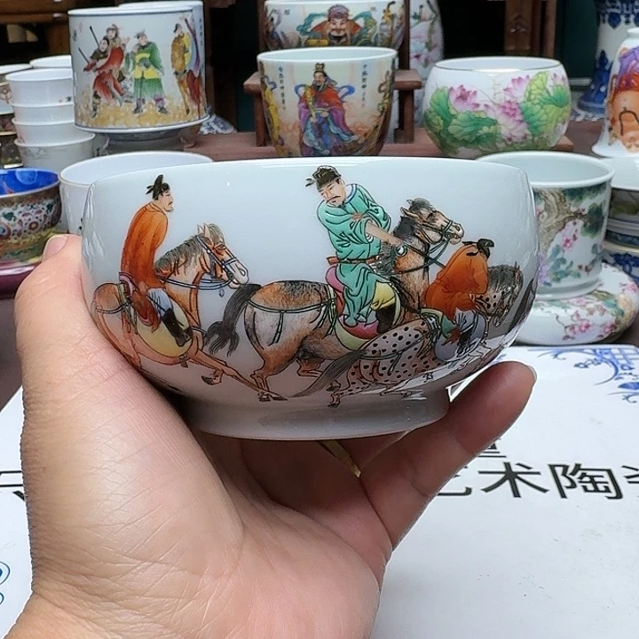 开***笑景德镇手工手侩展示