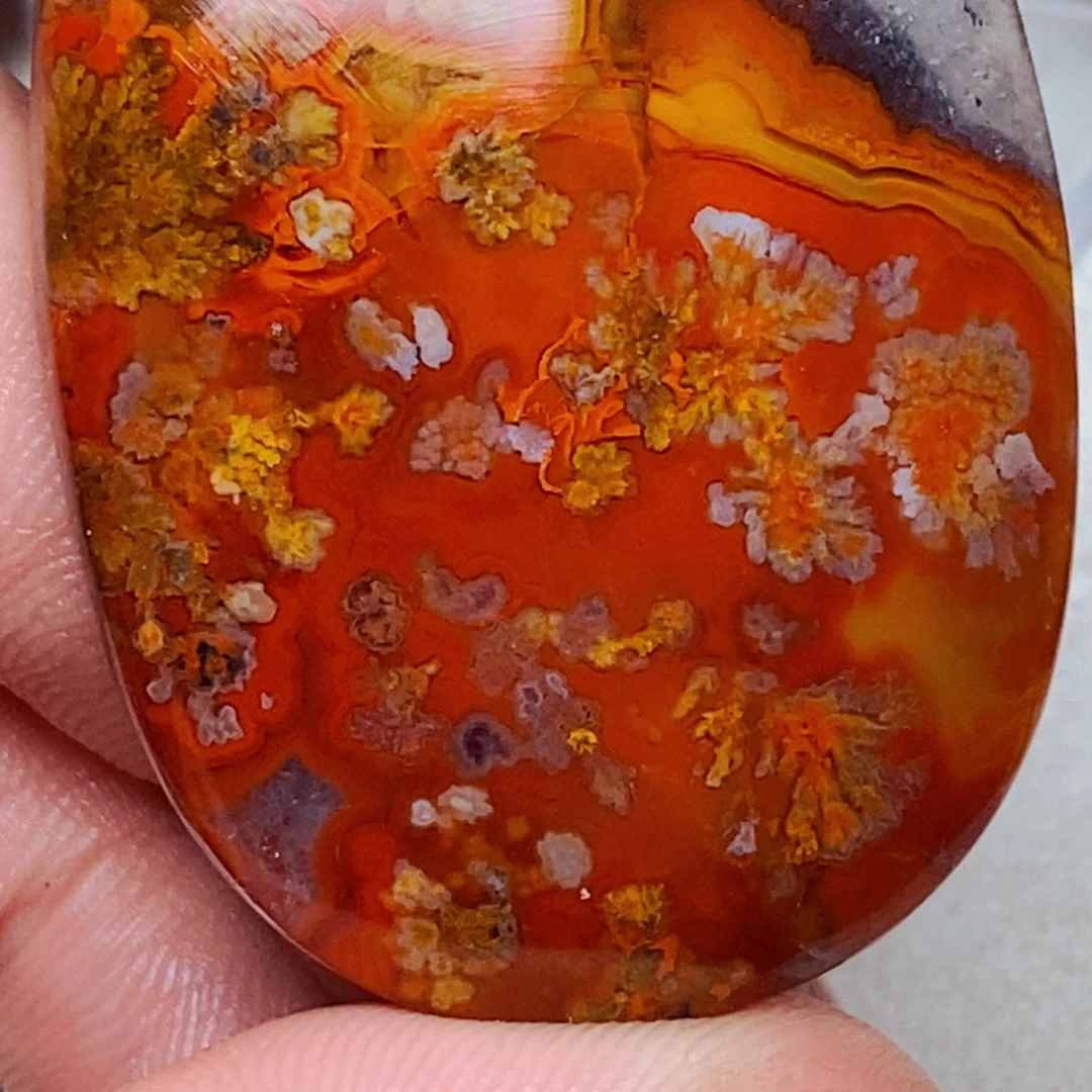 淡***默玛瑙/玉髓未镶嵌颈饰