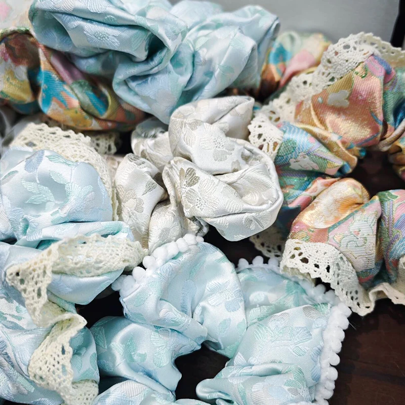 新中式国风轻奢时尚发圈女系发绳百搭仙气发饰发束