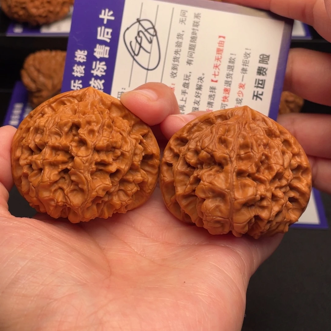 文玩核桃把件官帽51