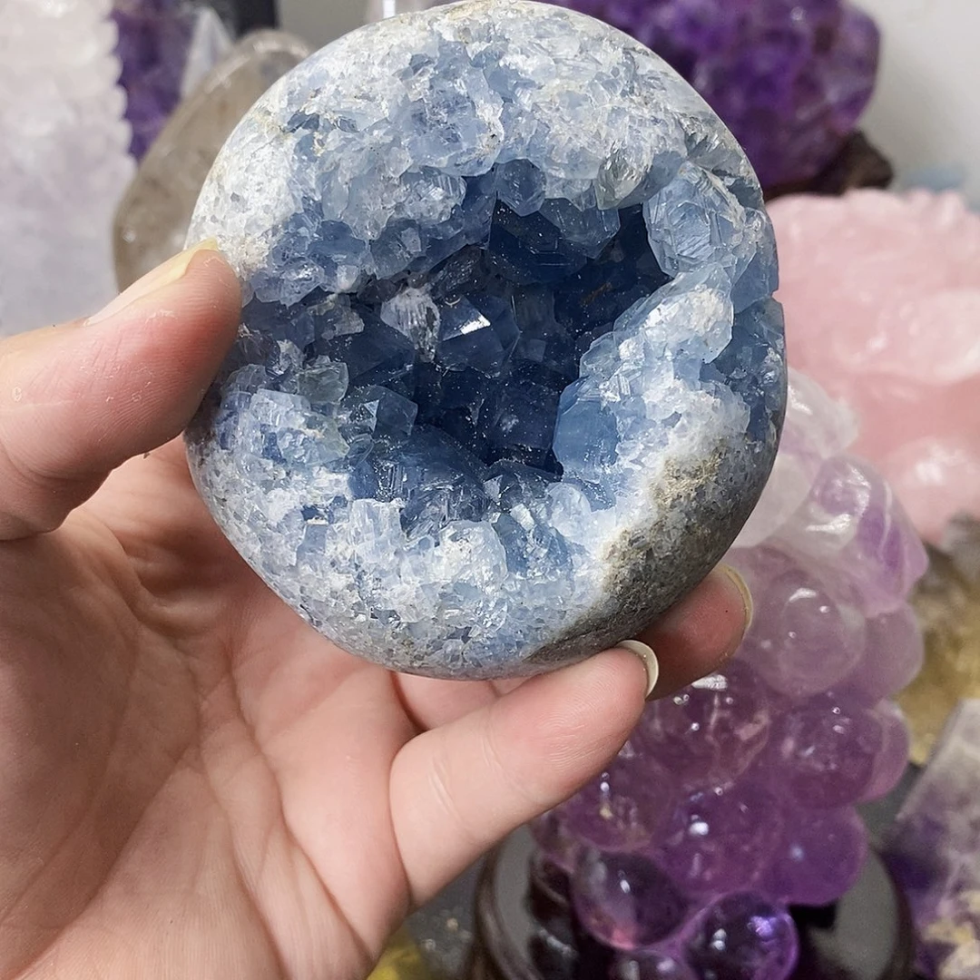 水晶未镶嵌珠宝半成品