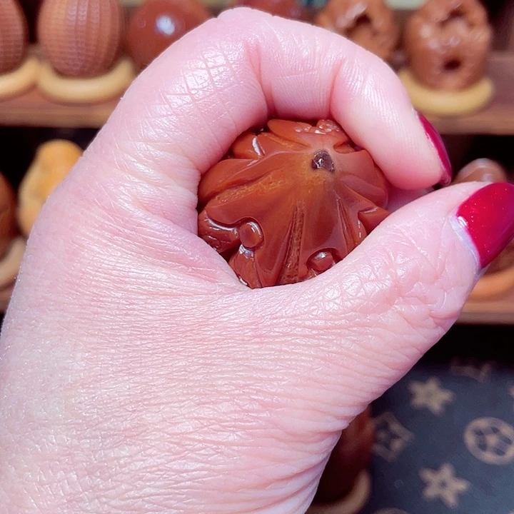 手串/手链橄榄核玉华六面