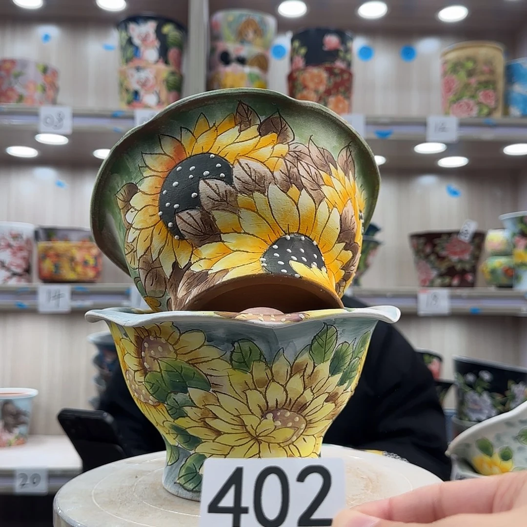 花盆紫砂瑕疵瑕疵402