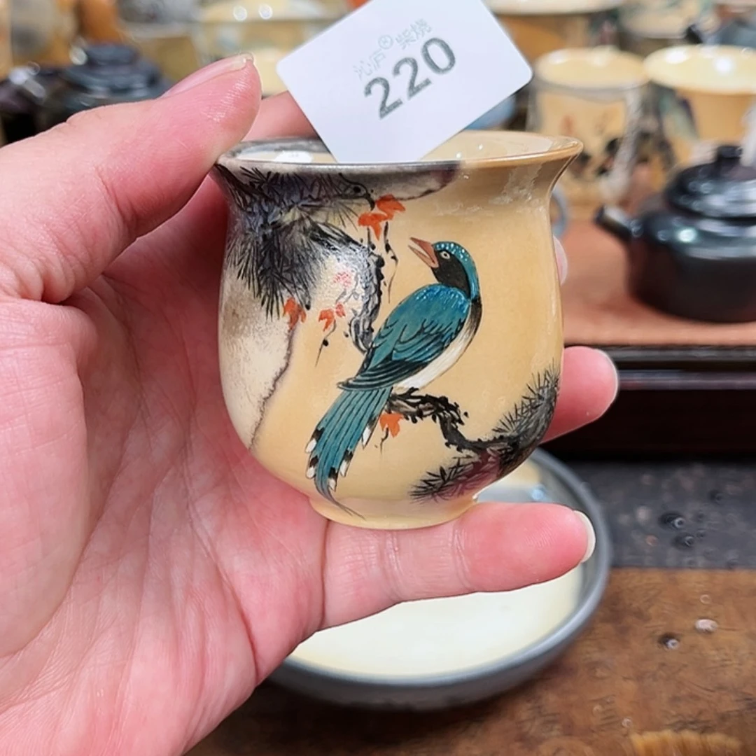 【闪购商品】沁庐柴窑古法柴烧全手工茶具