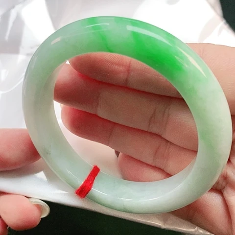 未镶嵌手镯翡翠正圈2922