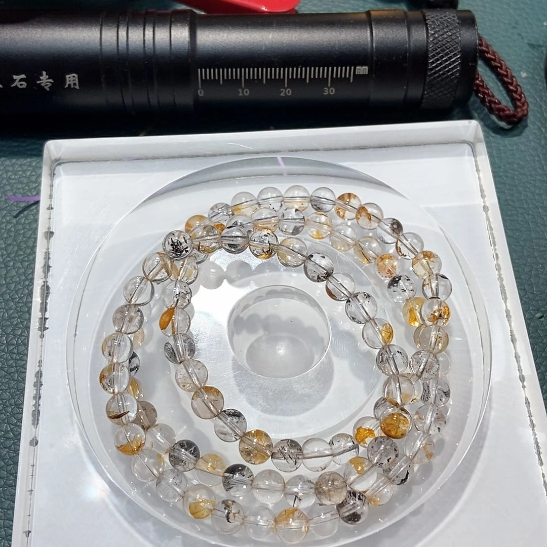 水晶手链未镶嵌S****?黄油闪灵6