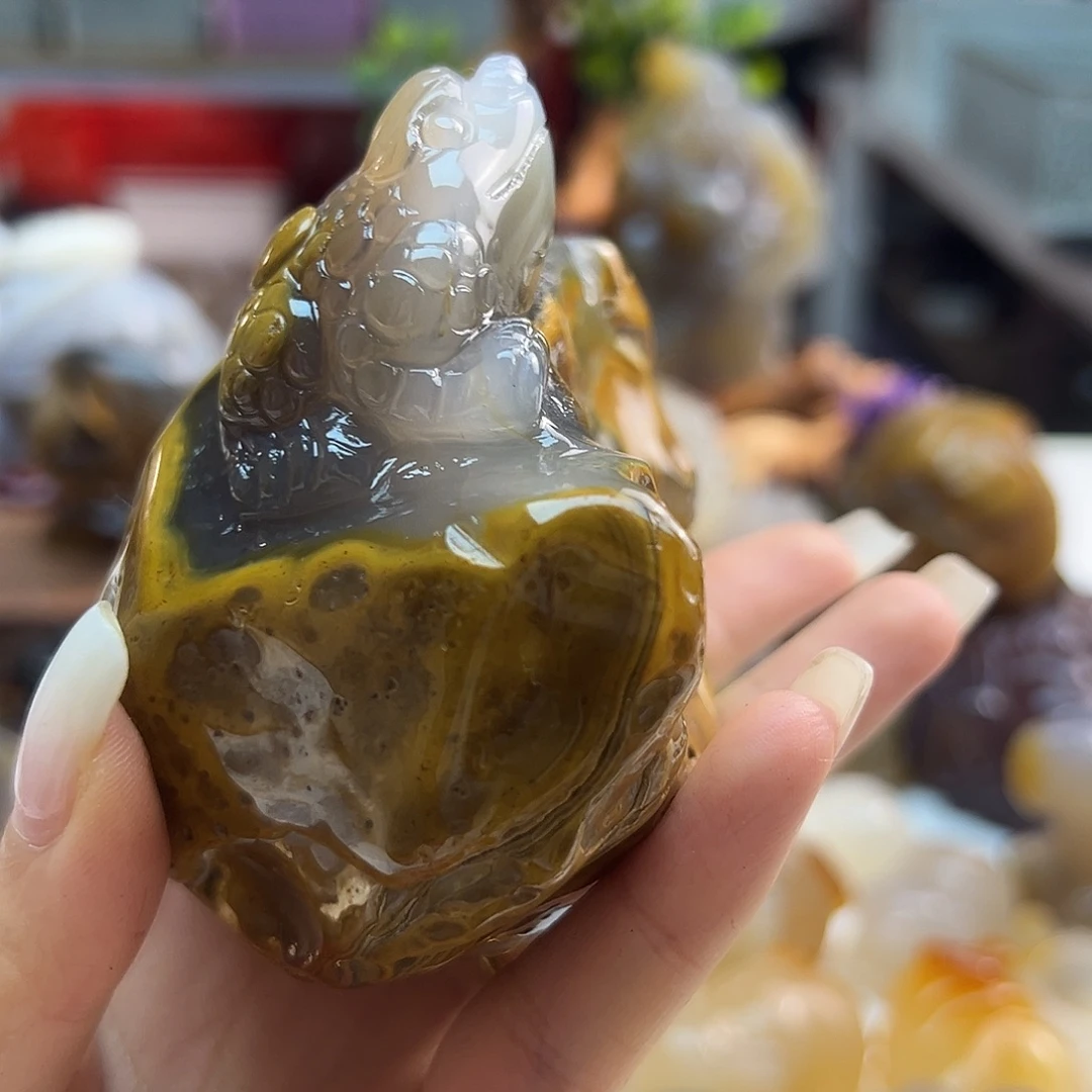 玛瑙/玉髓未镶嵌吊坠(不含链)