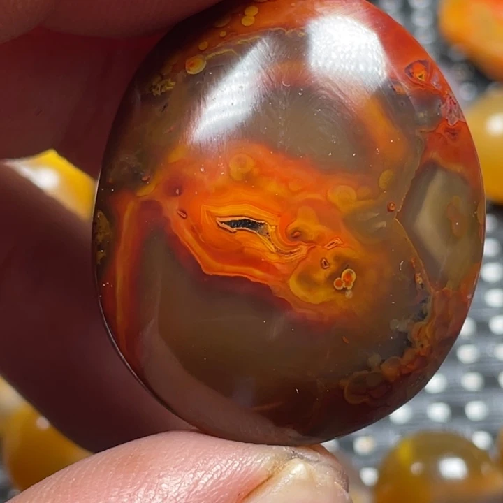 玛瑙/玉髓颈饰未镶嵌陈****石