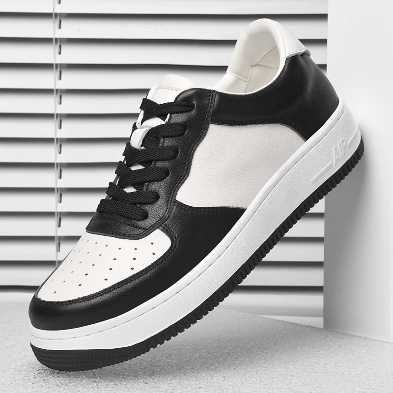 2025春季新款软面透气板鞋耐磨防滑休闲潮鞋百搭运动鞋高颜值男鞋