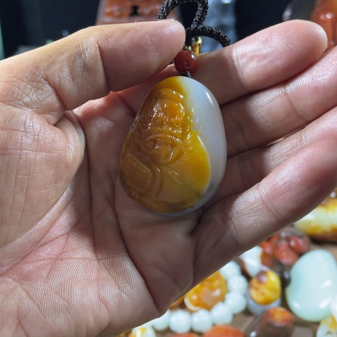 宝***宝和田玉未镶嵌吊坠(不含链)