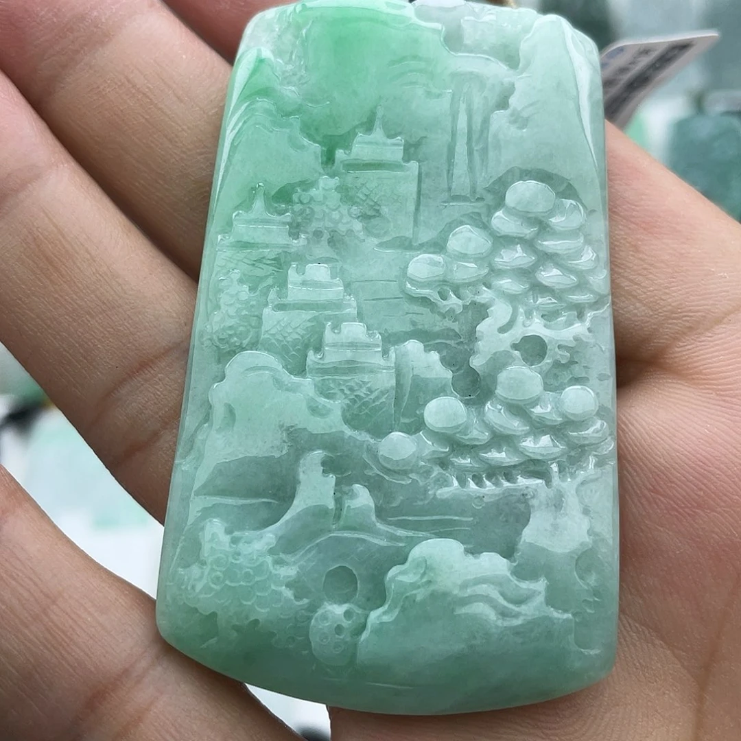 颈饰未镶嵌翡翠翡翠