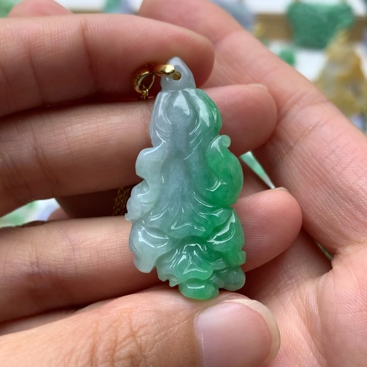 颈饰未镶嵌翡翠翡翠