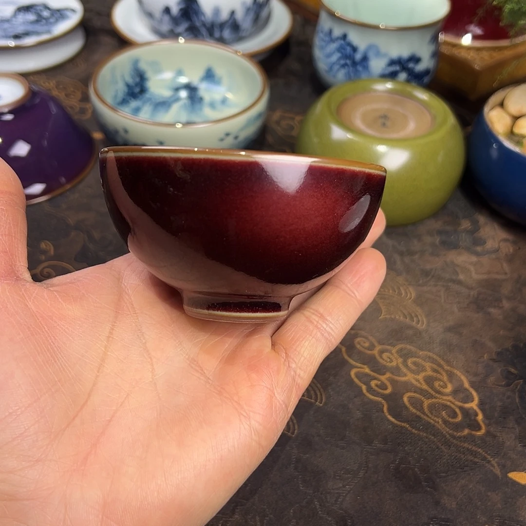 祭红福利单杯半月杯