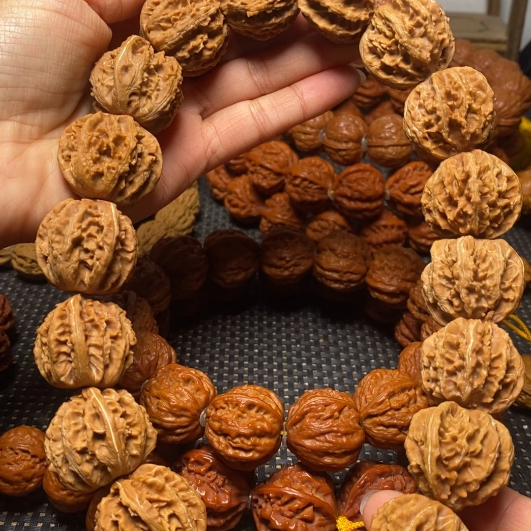 手串文玩核桃粗筋麻花八棱手持