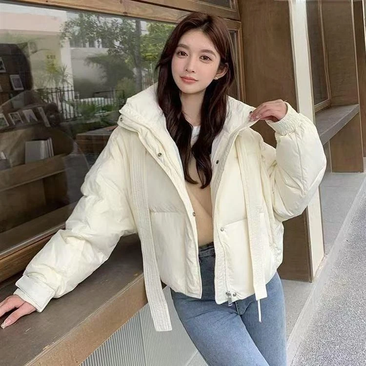 【17】新款羽绒服女韩版设计感蝙蝠袖小短款羽绒