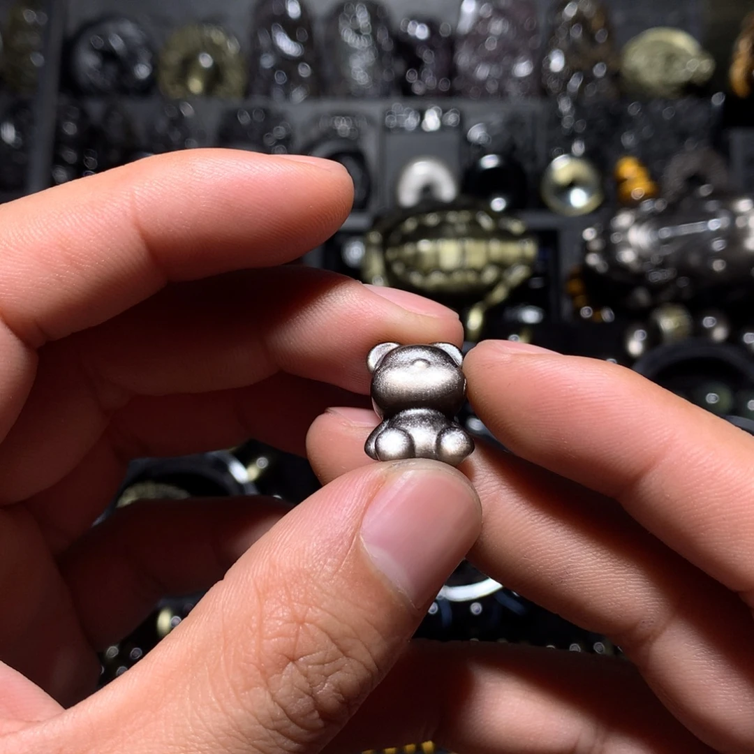 最***夏黑曜岩未镶嵌珠宝奇石