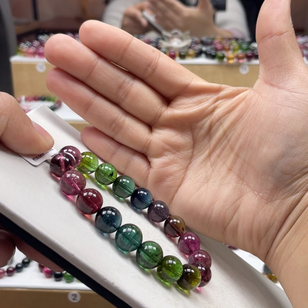 碧玺手串未镶嵌10.8mmmmmmmmmmmmmmmmm