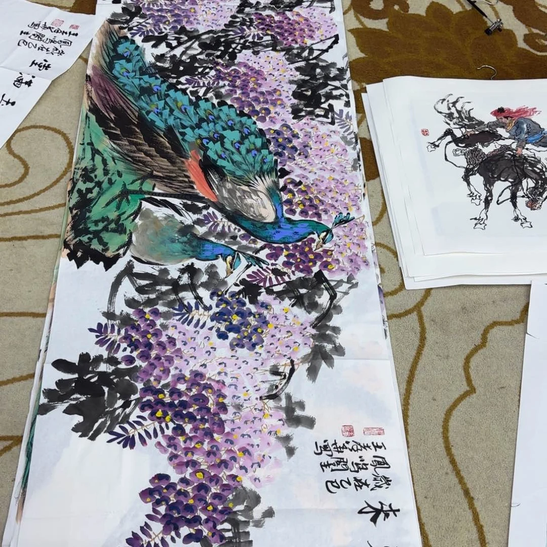 国画王孝华李欣主播