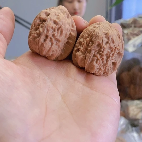 【闪购商品】把件文玩核桃35蜡皮靠山王