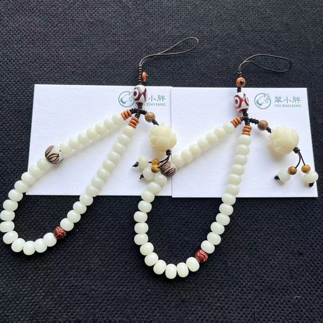 翠小胖珠宝 熊猫三菩提手机挂包挂 多样性发1