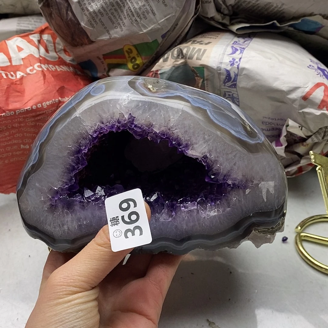 紫晶大型摆件（非配饰）未镶嵌大***啦