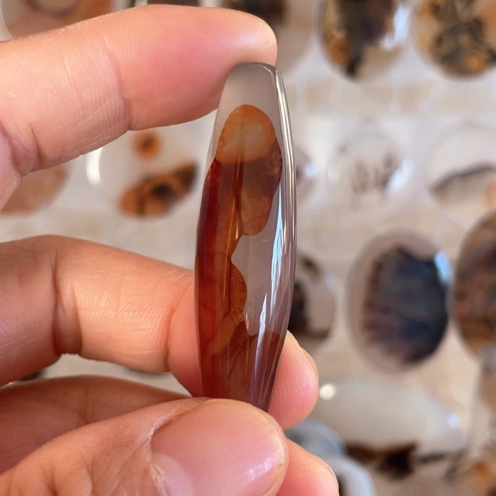 玛瑙/玉髓吊坠(不含链)未镶嵌