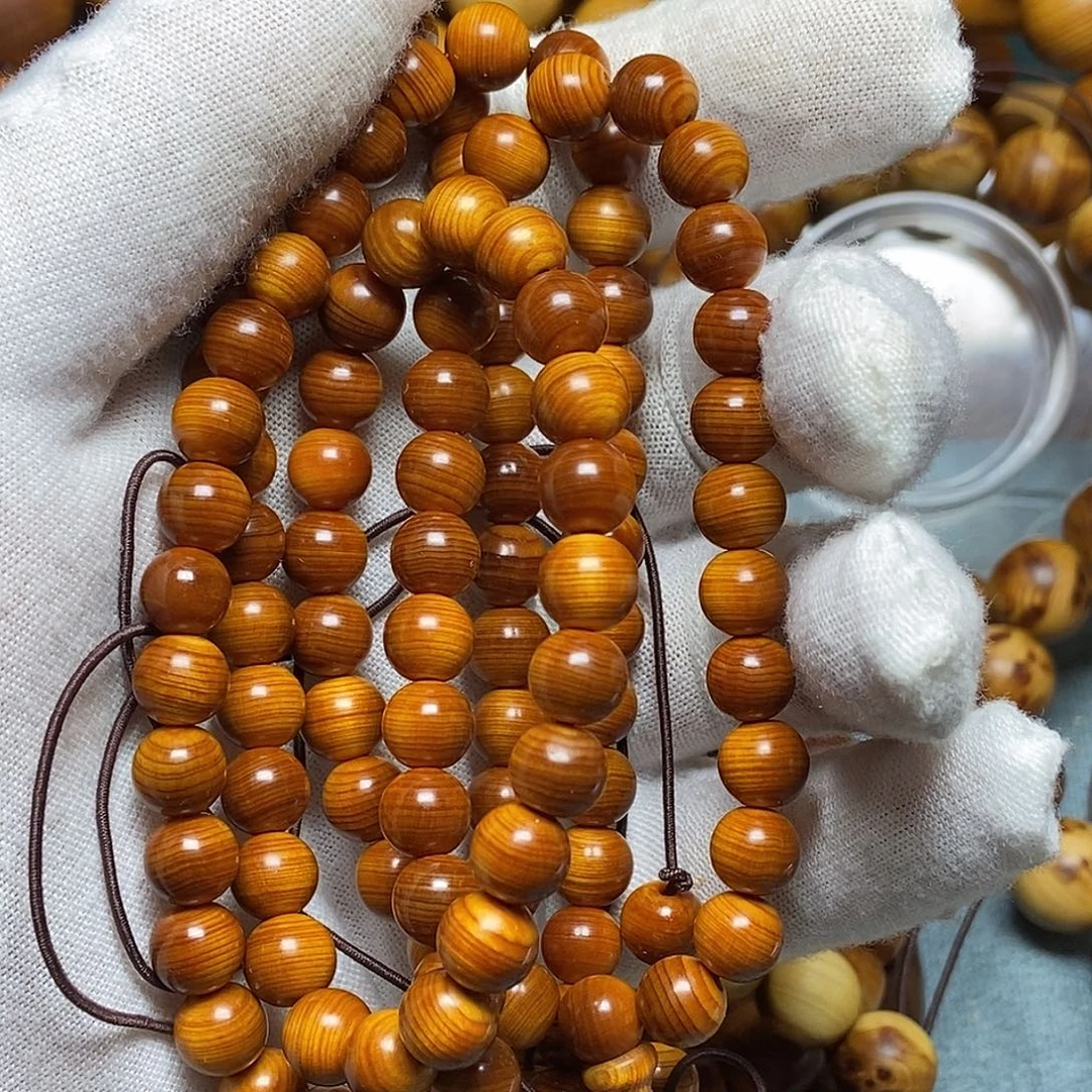 柏木（崖柏）手串/手链陈化黑油108