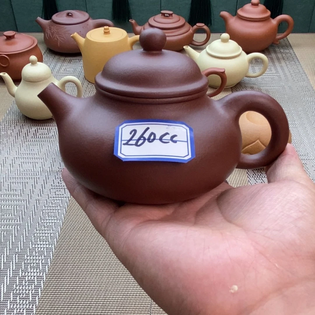 茶壶紫砂紫砂容天260容量