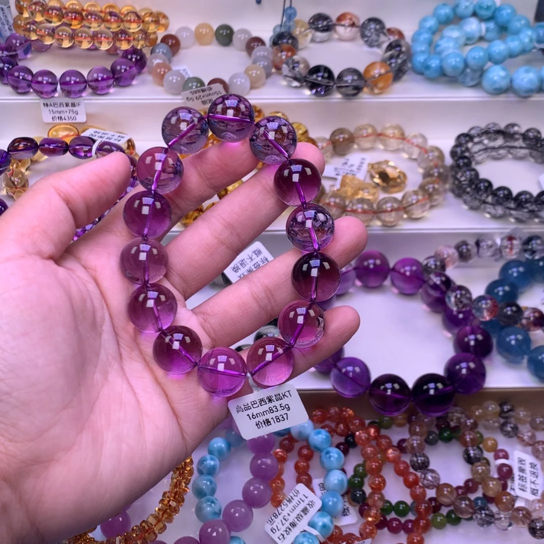 水晶手链未镶嵌流***子手链