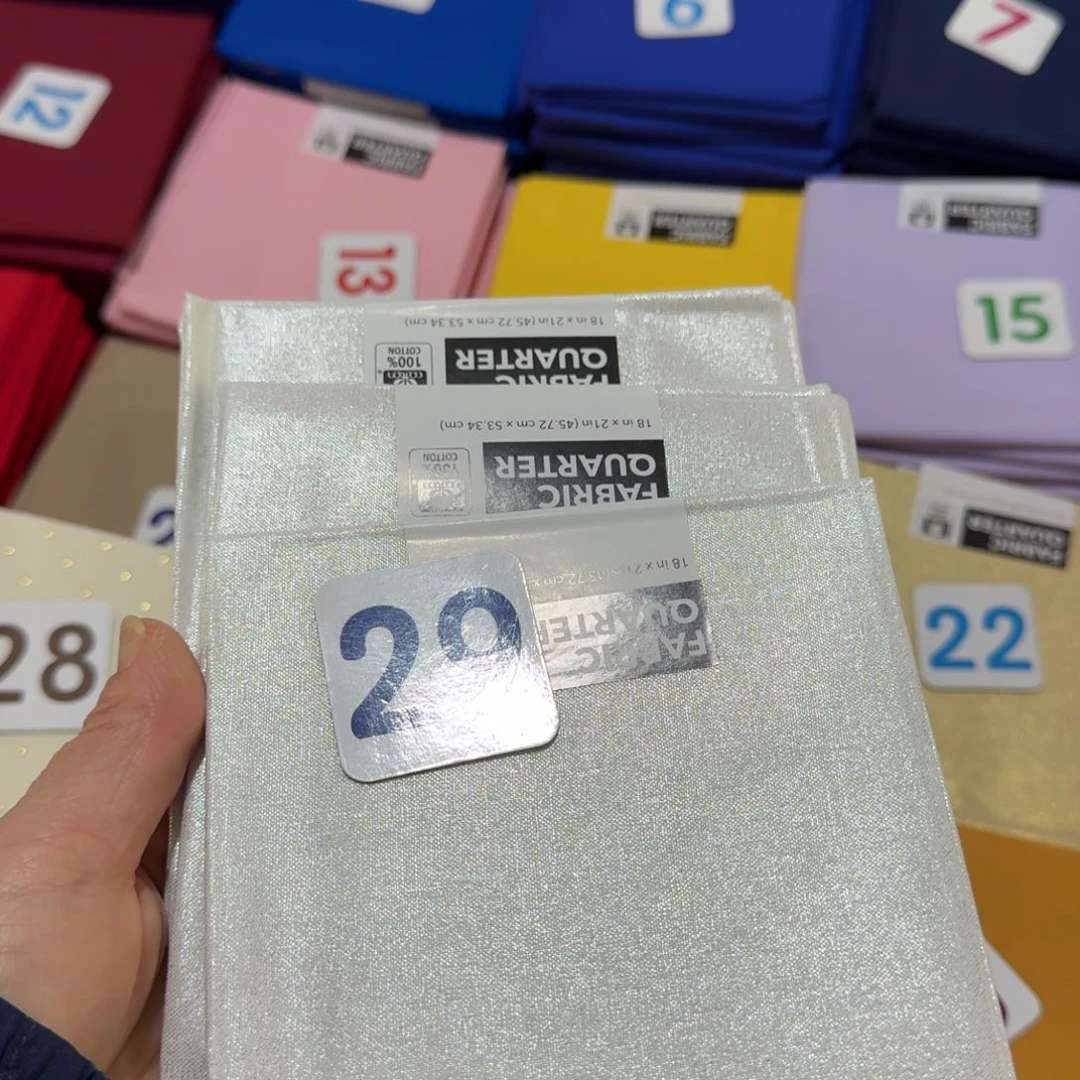 棉3片一组纯棉平布45 X53厘米烫银