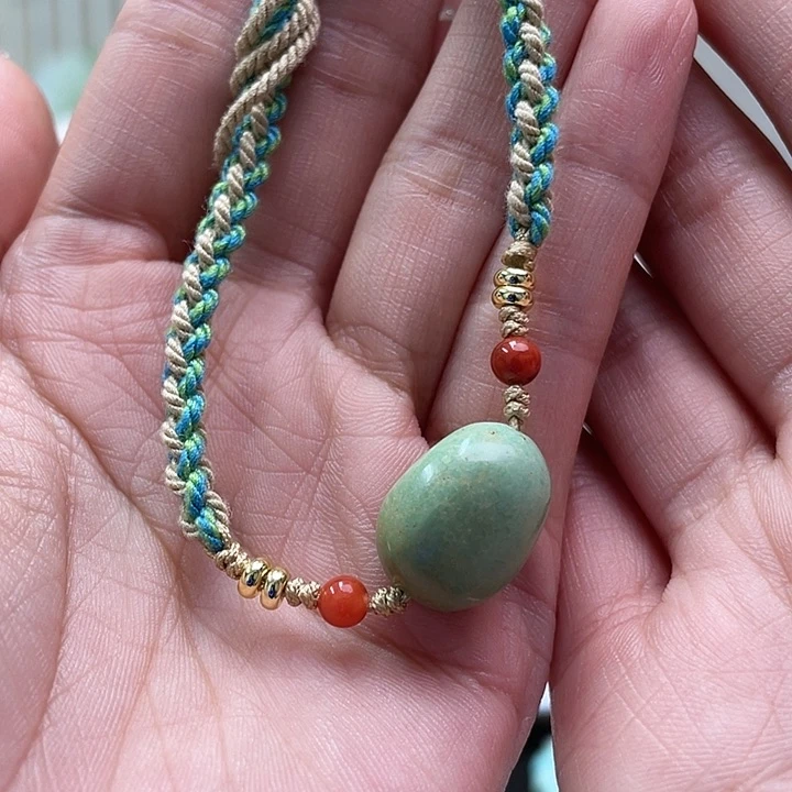 未镶嵌绿松石珠宝奇石