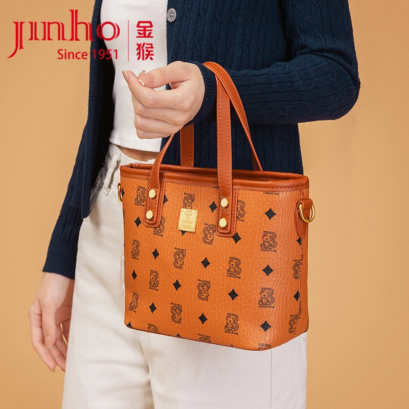 Jinho/金猴高档印花百搭耐刮压印斜挎包轻职风女士25A006WXB