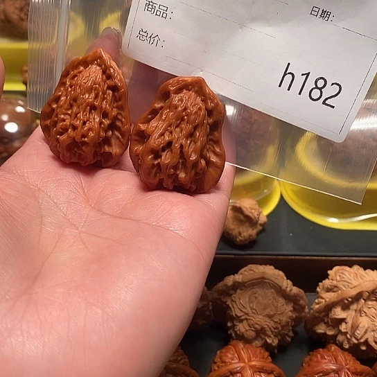 文玩核桃把件东***事葫芦