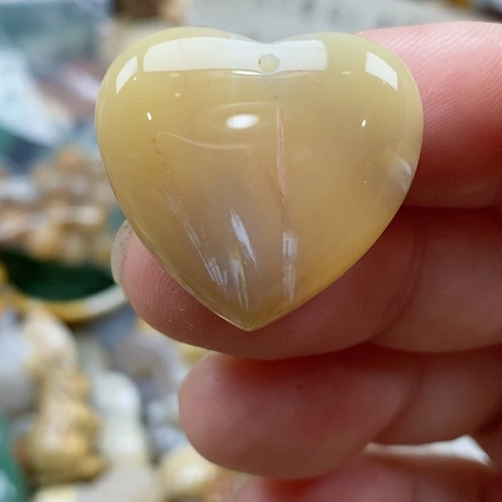 硅化珊瑚（珊瑚玉）未镶嵌颈饰