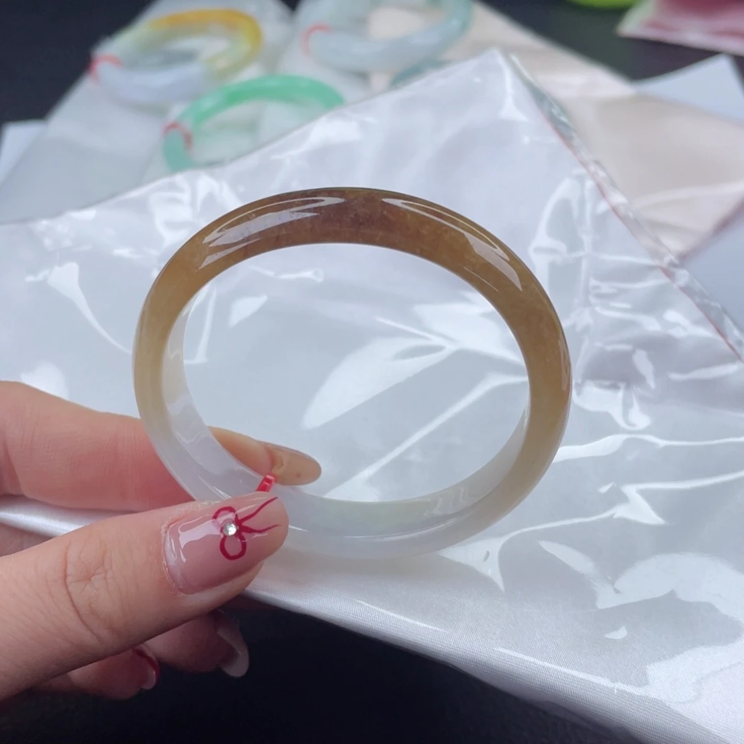 翡翠手镯未镶嵌54贵妃