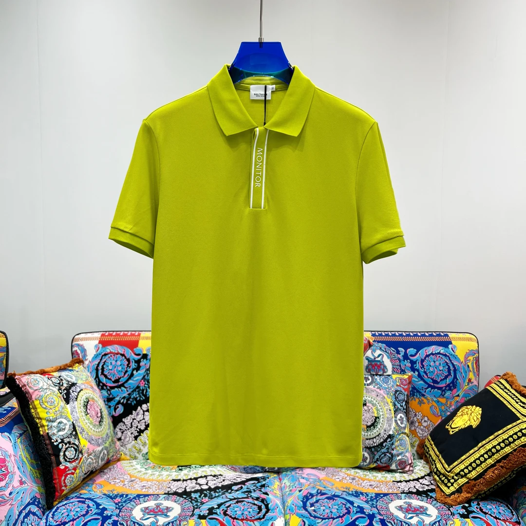 古帝特尼“亮色polo“衫春夏季新款男士潮流轻奢时尚翻领潮牌Z31295