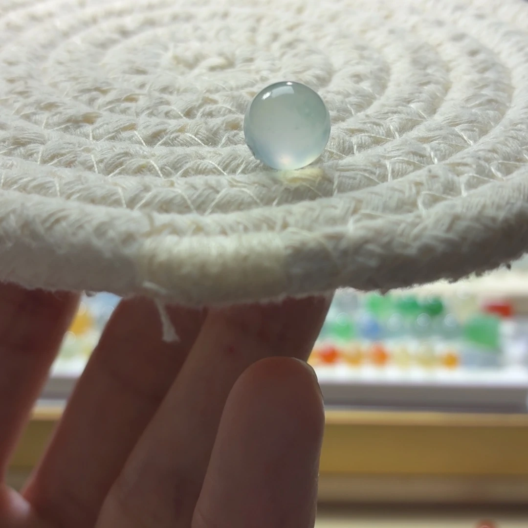 定制翡翠未镶嵌卡9高冰有纹包容价